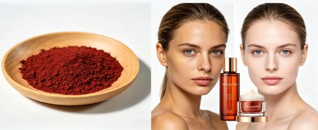 Application for astaxanthin powder for skin Application for astaxanthin powder for skin